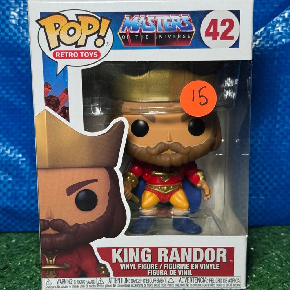 Funko Pop! Retro Toys Masters Of The Universe King Randor 42